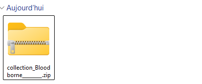 Zip file in file explorer